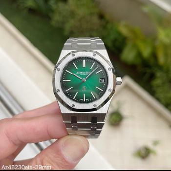SUPER CLONE MÁQUINA ETA - AUDEMARS PIGUET ROYAL OAK 39MM JUMBO VERDE-0