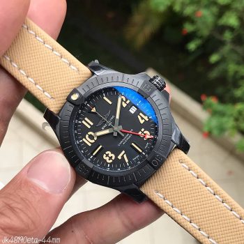 SUPER CLONE MÁQUINA ETA - BREITLING AVENGER 44MM PRETO-0
