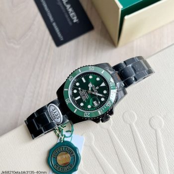 SUPER CLONE MÁQUINA ETA - ROLEX SUBMARINER VERDE BLAKEN 40MM-0