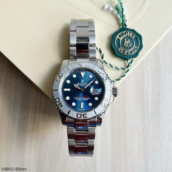 SUPER CLONE MÁQUINA ETA - ROLEX YACHT-MASTER AZUL 40MM-0