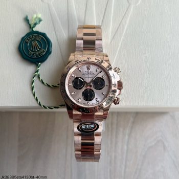 SUPER CLONE MÁQUINA ETA - ROLEX DAYTONA ROSE 40MM-0