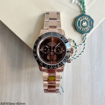 SUPER CLONE MÁQUINA ETA - ROLEX DAYTONA ROSE 40MM-0
