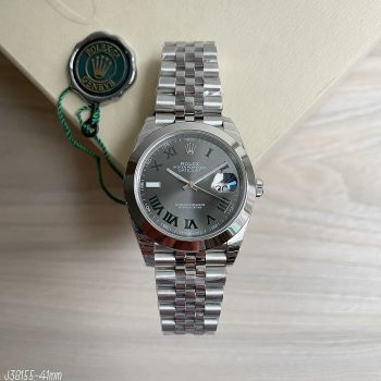 SUPER CLONE MÁQUINA ETA - ROLEX DATEJUST WIMBLEDON JUBILEE 41MM-0