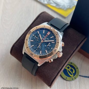 SUPER CLONE MÁQUINA ETA - BREITLING CHRONOMAT MISTO BORRACHA 42MM-0