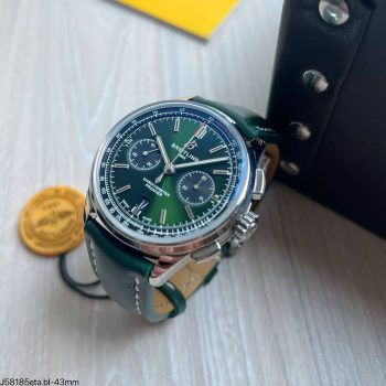 SUPER CLONE MÁQUINA ETA - BREITLING PREMIER B01 CHRONOGRAPH VERDE 42MM-0