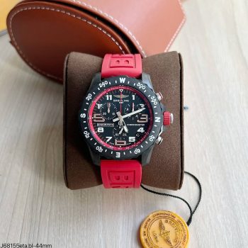 SUPER CLONE MÁQUINA ETA - BREITLING ENDURANCE PRO LIGHT VERMELHO 44MM-0