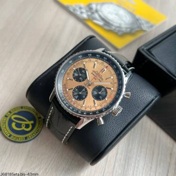 SUPER CLONE MÁQUINA ETA - BREITLING NAVITIMER B01 BRONZE 42MM-0