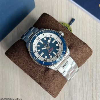 SUPER CLONE MÁQUINA ETA - BREITLING SUPEROCEAN 44MM AZUL-0
