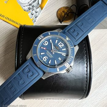 SUPER CLONE MÁQUINA ETA - BREITLING SUPEROCEAN 44MM AZUL-0