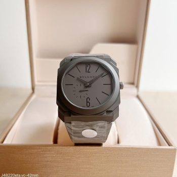 SUPER CLONE MÁQUINA ETA - BVLGARI OCTO CINZA 42MM-0