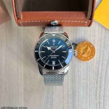 SUPER CLONE MÁQUINA ETA - BREITLING SUPEROCEAN HERITAGE 42MM PRETO-0