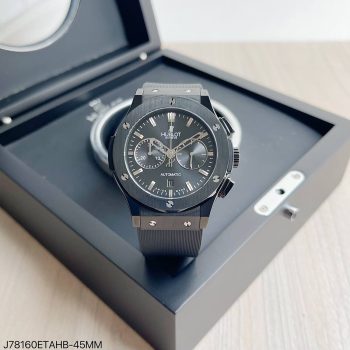 SUPER CLONE MÁQUINA ETA - HUBLOT CLASSIC FUSION PRETO 45MM-0