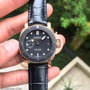 SUPER CLONE MÁQUINA ETA - PANERAI SUBMERSIBLE ROSE 42MM-0