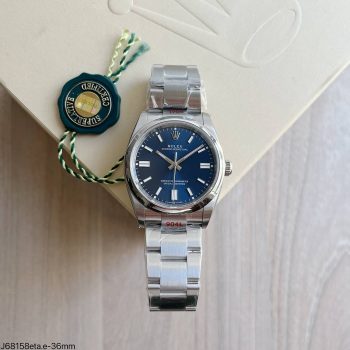 SUPER CLONE MÁQUINA ETA - ROLEX OYSTER PERPETUAL 36MM AZUL-0