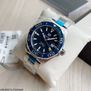 SUPER CLONE MÁQUINA ETA - TAG HEUER AQUARACER CALIBRE 5 AZUL 43MM-0
