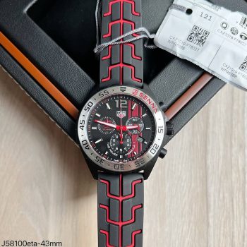 SUPER CLONE MÁQUINA ETA - TAG HEUER FORMULA 1 F1 SENNA 43MM-0