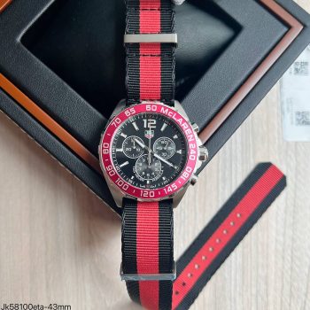 SUPER CLONE MÁQUINA ETA - TAG HEUER FORMULA 1 F1 MCLAREN 43MM-0