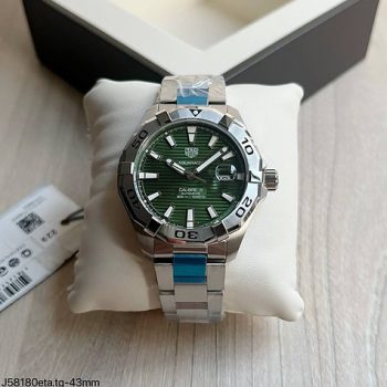 SUPER CLONE MÁQUINA ETA - TAG HEUER AQUARACER CALIBRE 5 VERDE 43MM-0