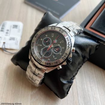 SUPER CLONE MÁQUINA ETA - TAG HEUER FORMULA 1 F1 SENNA CINZA 43MM-0